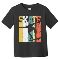 Skate Skateboarder Gift Skateboard Retro Toddler T-Shirt