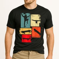 Skater Skateboarder Gift Retro Skateboard Cooling Performance Crew T-Shirt