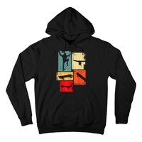 Skater Skateboarder Gift Retro Skateboard Gift For Boys Youth Gift Hoodie