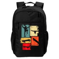 Skater Skateboarder Gift Retro Skateboard Gift For Boys Youth Gift Daily Commute Backpack