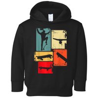 Skater Skateboarder Gift Retro Skateboard Gift For Boys Youth Gift Toddler Hoodie