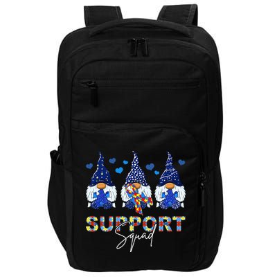 Support Squad Gnome Autism Awareness Month Impact Tech Backpack