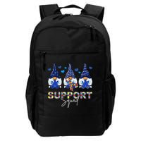 Support Squad Gnome Autism Awareness Month Daily Commute Backpack