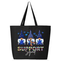 Support Squad Gnome Autism Awareness Month 25L Jumbo Tote