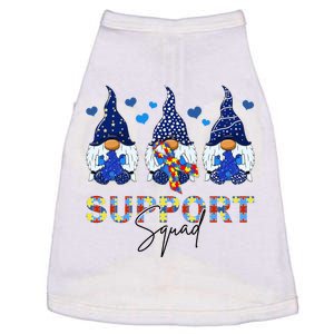 Support Squad Gnome Autism Awareness Month Doggie Tank