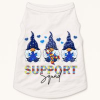 Support Squad Gnome Autism Awareness Month Doggie Tank