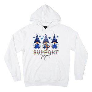 Support Squad Gnome Autism Awareness Month Hoodie