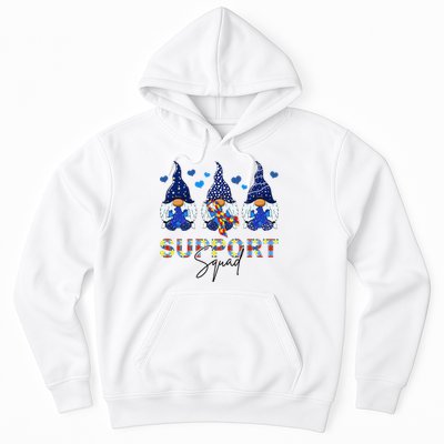 Support Squad Gnome Autism Awareness Month Hoodie
