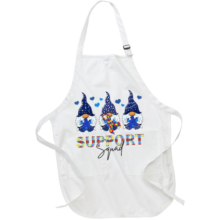 Support Squad Gnome Autism Awareness Month Apron