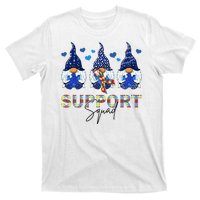 Support Squad Gnome Autism Awareness Month T-Shirt