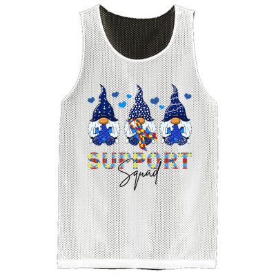 Support Squad Gnome Autism Awareness Month Mesh Reversible Basketball Jersey Tank