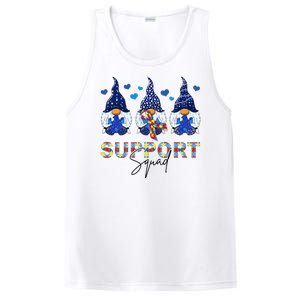 Support Squad Gnome Autism Awareness Month PosiCharge Competitor Tank