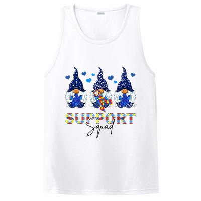 Support Squad Gnome Autism Awareness Month PosiCharge Competitor Tank