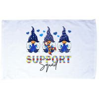Support Squad Gnome Autism Awareness Month Microfiber Hand Towel