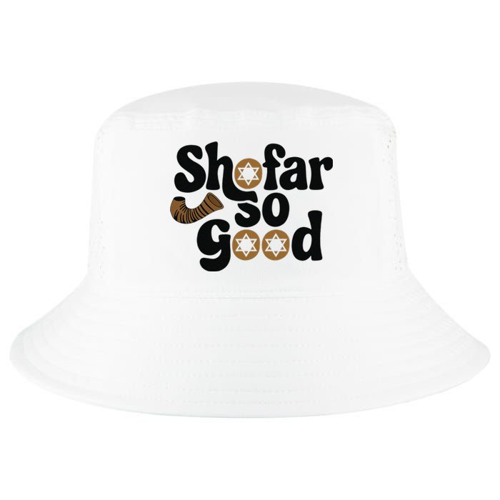 Shofar So Good Funny Rosh Hashanah Jewish Holiday Cool Comfort Performance Bucket Hat