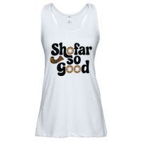 Shofar So Good Funny Rosh Hashanah Jewish Holiday Ladies Essential Flowy Tank