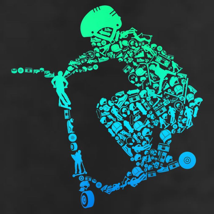 Scooter Stunt Gift Golf Towel