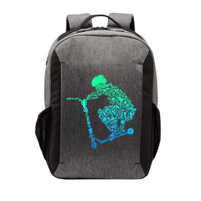 Scooter Stunt Gift Vector Backpack