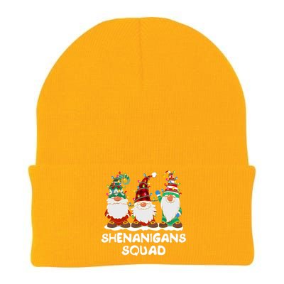 Shenanigans Squad Gnomes Pajamas Family Matching Christmas Knit Cap Winter Beanie