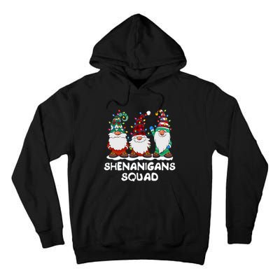 Shenanigans Squad Gnomes Pajamas Family Matching Christmas Tall Hoodie