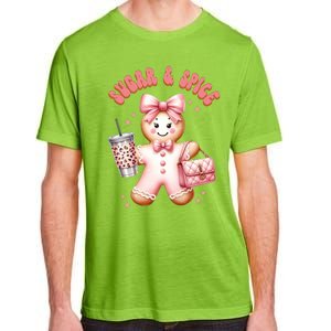 Sugar & Spice Gingerbread Bougie Christmas Retro Cookie Adult ChromaSoft Performance T-Shirt