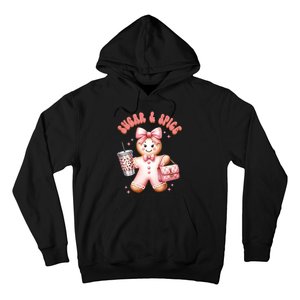 Sugar & Spice Gingerbread Bougie Christmas Retro Cookie Hoodie