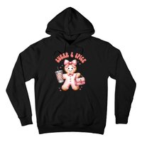 Sugar & Spice Gingerbread Bougie Christmas Retro Cookie Hoodie