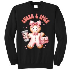 Sugar & Spice Gingerbread Bougie Christmas Retro Cookie Sweatshirt