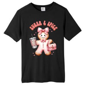 Sugar & Spice Gingerbread Bougie Christmas Retro Cookie Tall Fusion ChromaSoft Performance T-Shirt