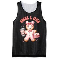 Sugar & Spice Gingerbread Bougie Christmas Retro Cookie Mesh Reversible Basketball Jersey Tank