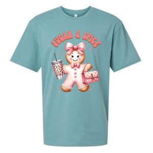 Sugar & Spice Gingerbread Bougie Christmas Retro Cookie Sueded Cloud Jersey T-Shirt