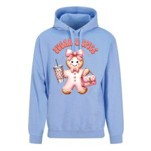 Sugar & Spice Gingerbread Bougie Christmas Retro Cookie Unisex Surf Hoodie