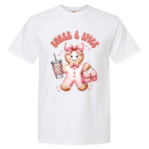 Sugar & Spice Gingerbread Bougie Christmas Retro Cookie Garment-Dyed Heavyweight T-Shirt