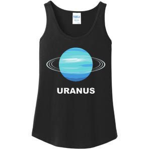 Solar System Group Costumes Giant Planet Uranus Costume Ladies Essential Tank