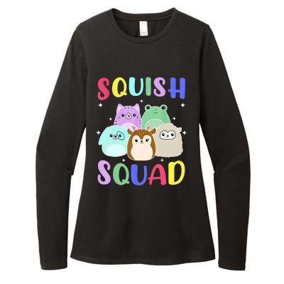 Squish Squad Girl Cute Womens CVC Long Sleeve Shirt