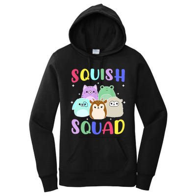 Squish Squad Girl Cute Women's Pullover Hoodie