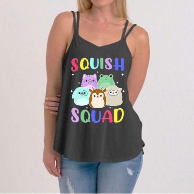 Squish Squad Girl Cute Women's Strappy Tank