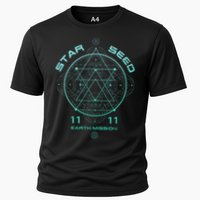 Starseed Sacred Geometry Cooling Performance Crew T-Shirt