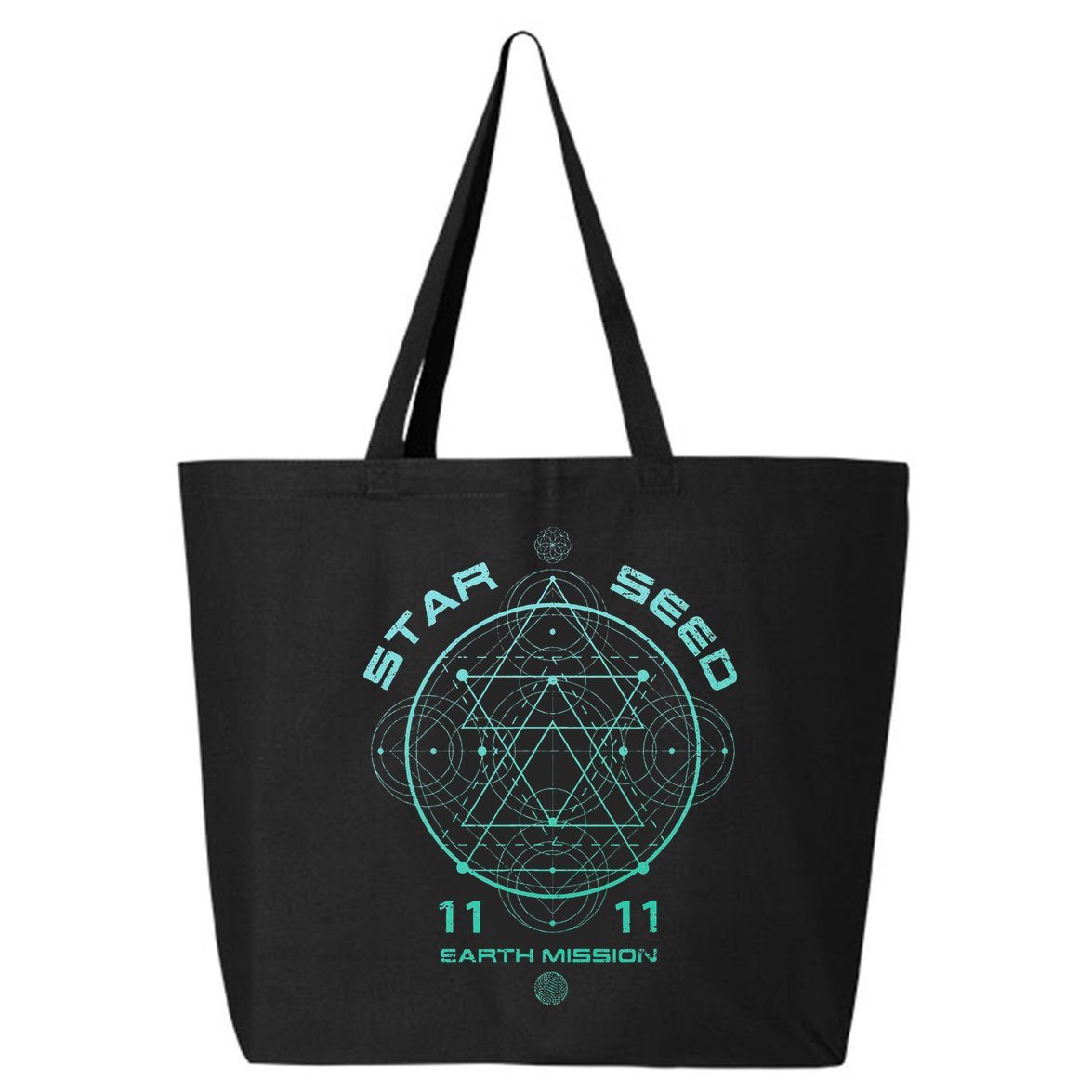 Starseed Sacred Geometry 25L Jumbo Tote