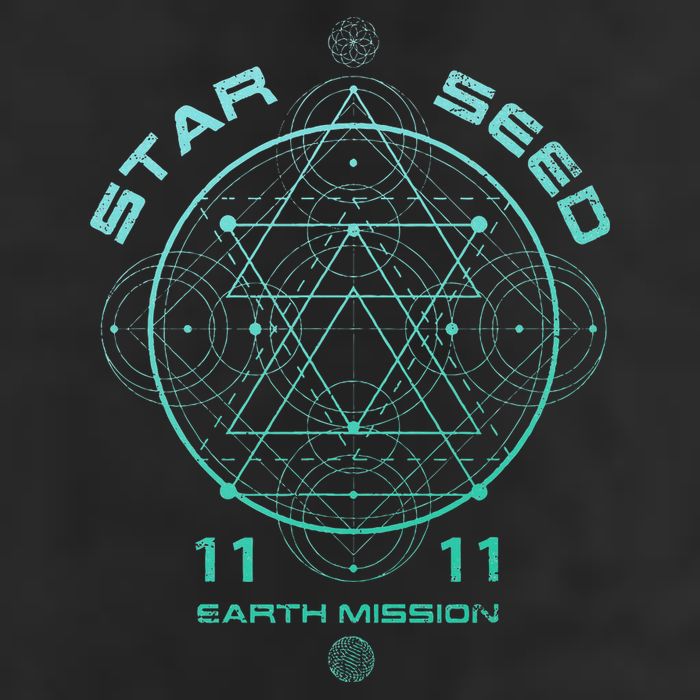 Starseed Sacred Geometry 25L Jumbo Tote
