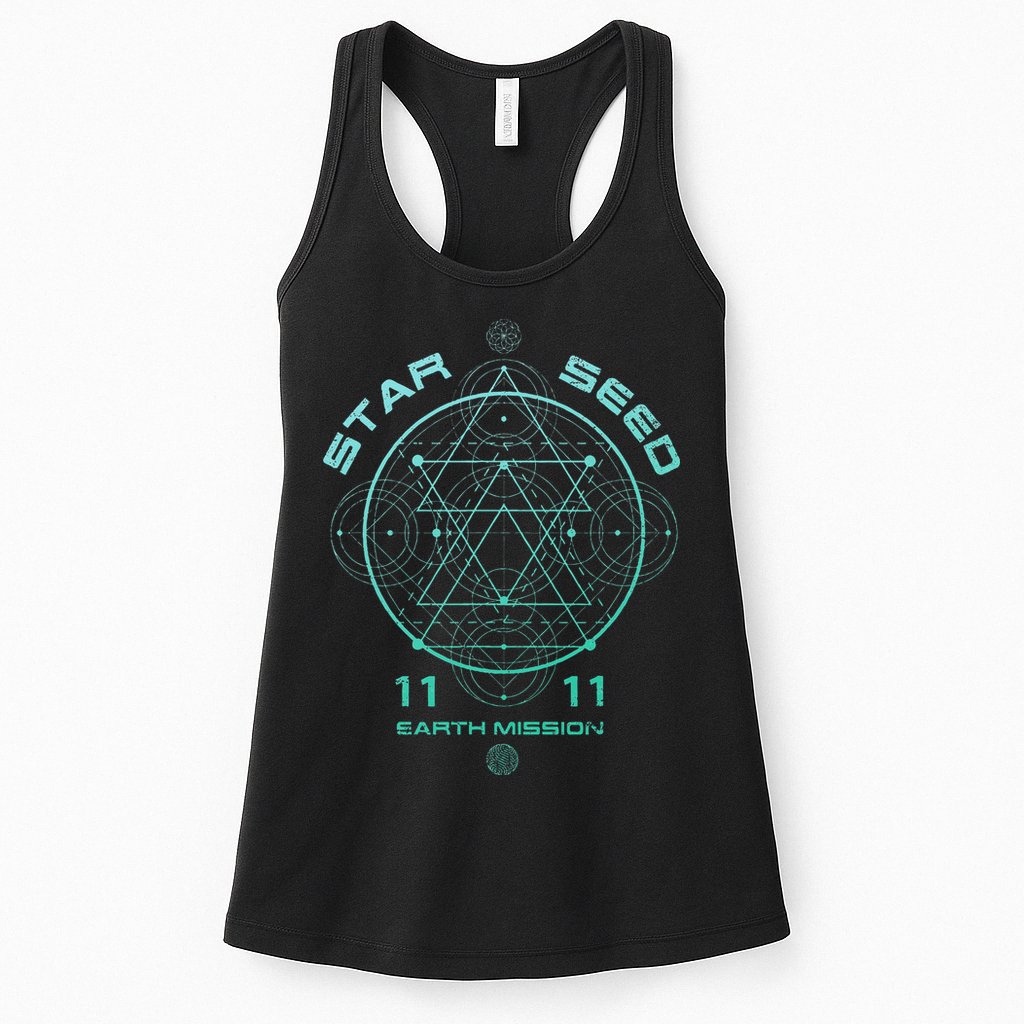 Starseed Sacred Geometry Womens Tank Top
