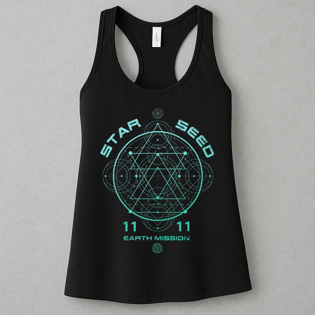 Starseed Sacred Geometry Womens Tank Top