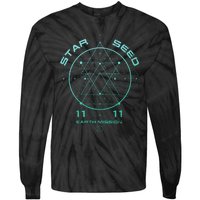 Starseed Sacred Geometry Tie-Dye Long Sleeve Shirt