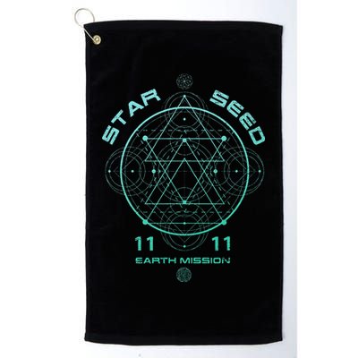 Starseed Sacred Geometry Golf Towel