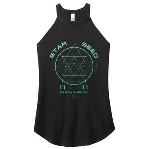 Starseed Sacred Geometry Women's Perfect Tri Rocker Tank