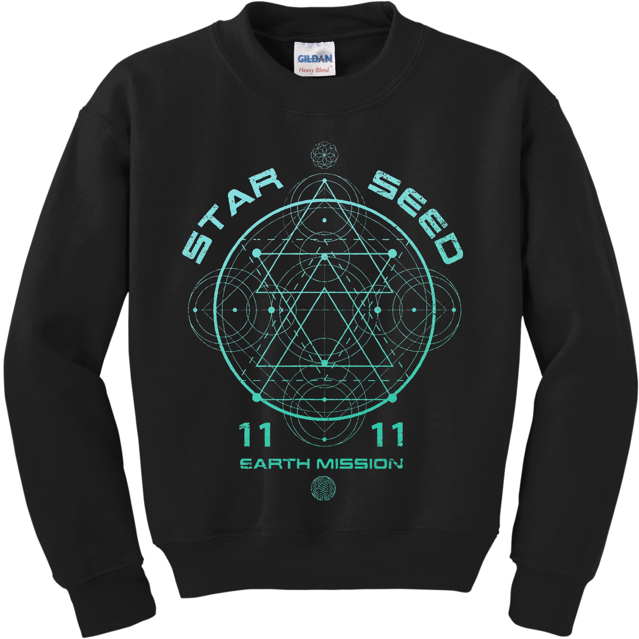 Starseed Sacred Geometry Kids Sweatshirt