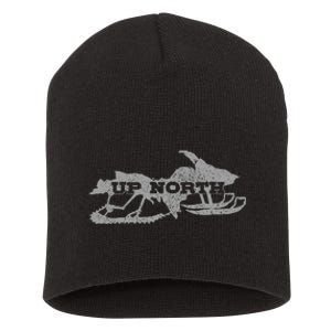 Snowmobile Snowmobile Gift Short Acrylic Beanie