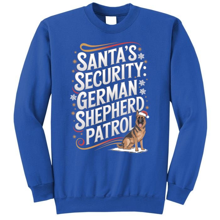 SantaS Security Ger Shepherd Christmas Dog Mom Funny Gift Sweatshirt