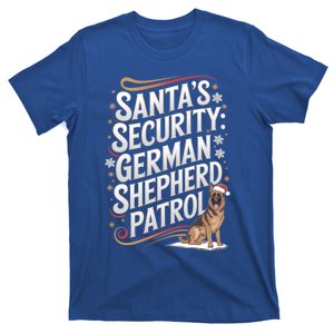 SantaS Security Ger Shepherd Christmas Dog Mom Funny Gift T-Shirt