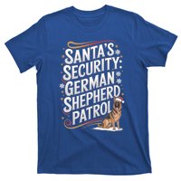 SantaS Security Ger Shepherd Christmas Dog Mom Funny Gift T-Shirt